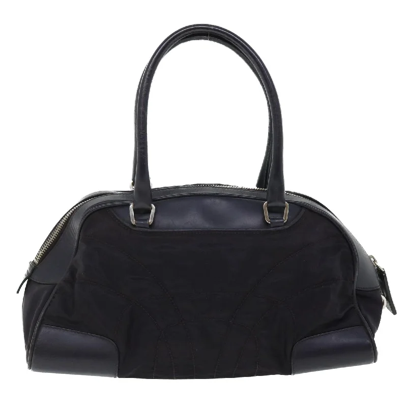 Medium - sized Prada tote bags in classic black for everyday versatilityPRADA Shoulder Bag Nylon Purple  am4967