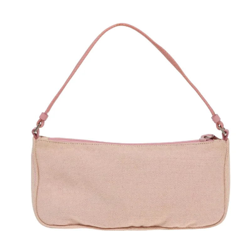 Prada Cleo bags with a contrast - colored interior for visual interestPRADA Sports Accessory Pouch Canvas Pink  82573