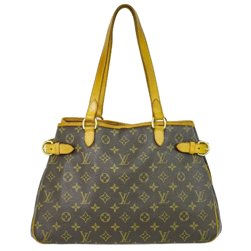 Ladies Louis Vuitton shoulder bags with a single - handle silhouetteLOUIS VUITTON Batignolles Horizontal Tote