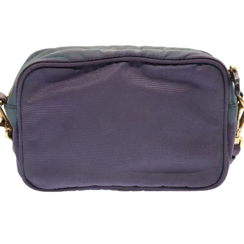 Prada bags with a zip - top closure and multiple interior pockets for organizationPRADA Shoulder Bag Nylon Purple  bs13702