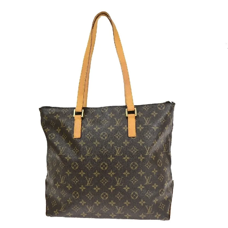 Louis Vuitton bags with a front - flap pocket for quick - access itemsLOUIS VUITTON Cabas Mezzo Tote