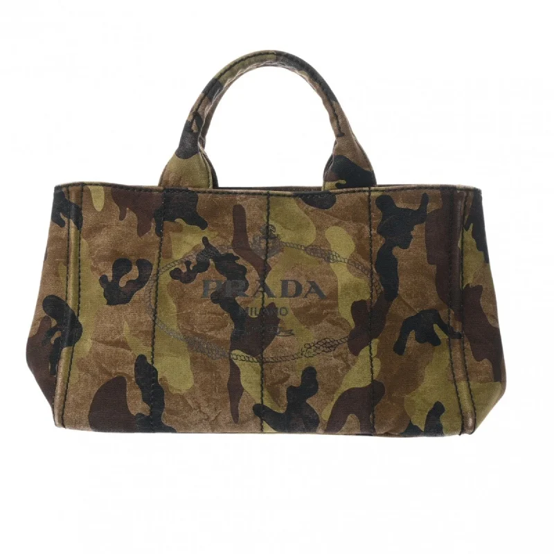 Prada Galleria bags with a structured silhouette for a professional lookPRADA Canapa Tote