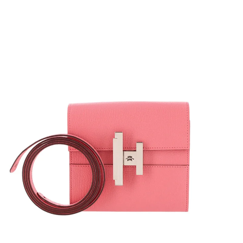 Hermes Bags with Hand - Painted Details for a Unique TouchPink Hermès Cinhetic To Go Wallet Crossbody Bag