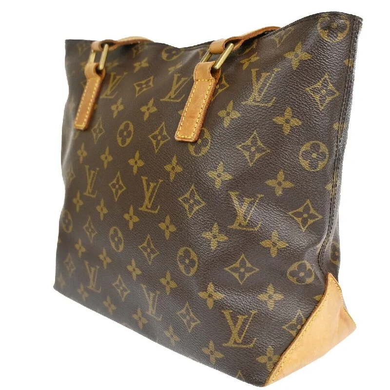 Louis Vuitton handbags with a back - zip pocket for storing valuablesLouis Vuitton Cabas Piano Shoulder Bag