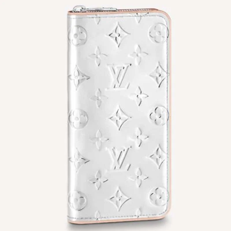 Louis Vuitton Alma bags with a leather - wrapped handle for a luxurious feelLouis Vuitton Unisex Zippy Wallet Vertical LV Mirror Mirror Monogram Mirror Coated Canvas