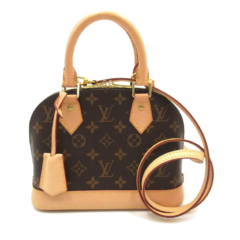 Louis Vuitton bags with a snap - button closure and a decorative charm for styleLouis Vuitton BB 2w Shoulder Bag 2way Shoulder Bag PVC Coated Canvas Monogram  Brown M53152