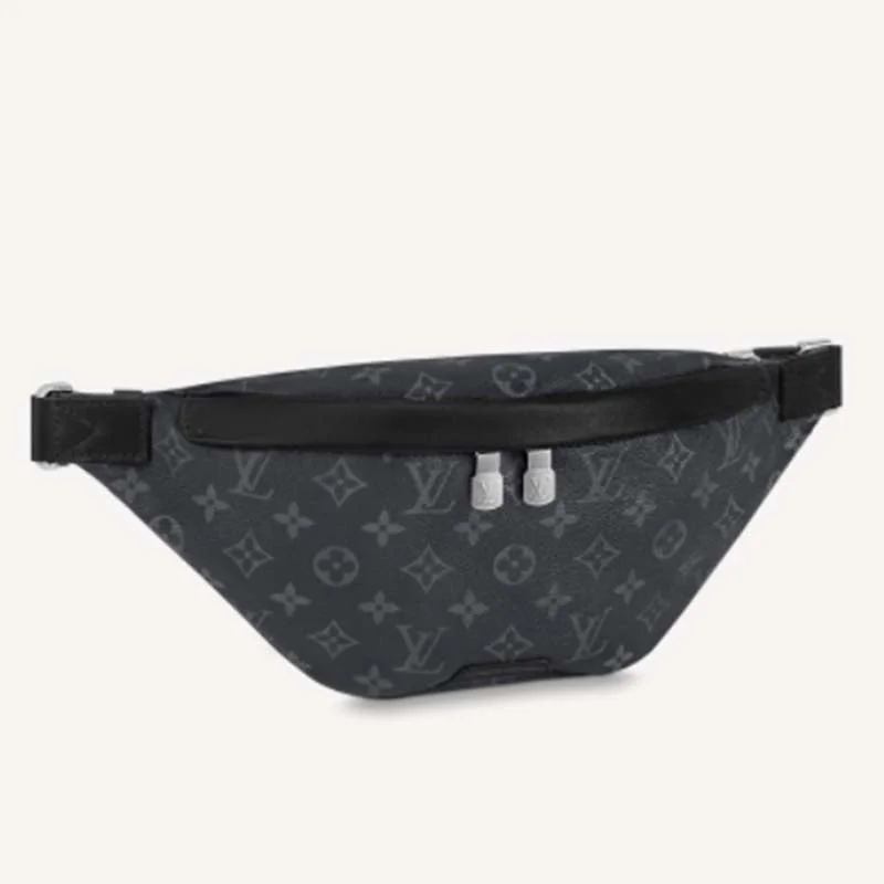 Medium - sized Louis Vuitton tote bags for work and shoppingLouis Vuitton LV Men Discovery Bumbag PM Grey Monogram Eclipse Canvas