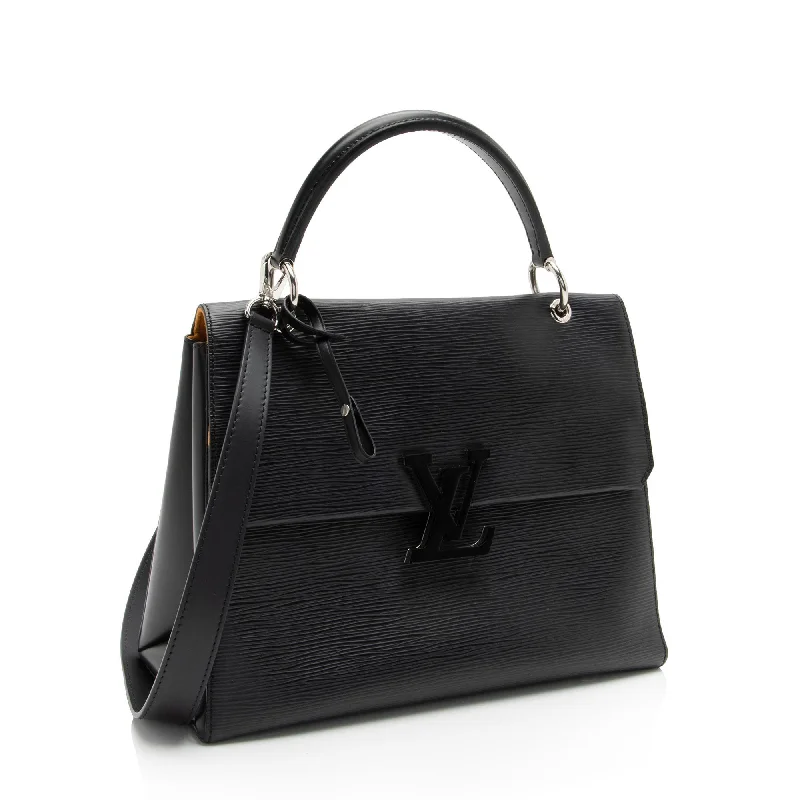 Louis Vuitton Twist bags with a crystal - embellished LV - turnlockLouis Vuitton Epi Leather Grenelle MM Satchel (y6g1j5)