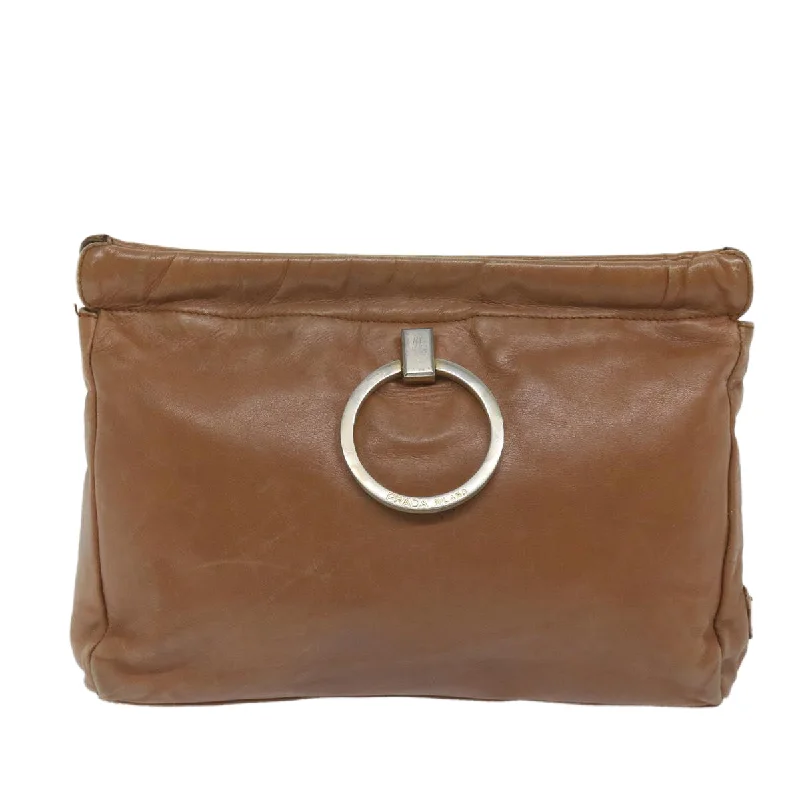 Small - sized Prada Saffiano leather bags for a compact and stylish carryPRADA Clutch Bag