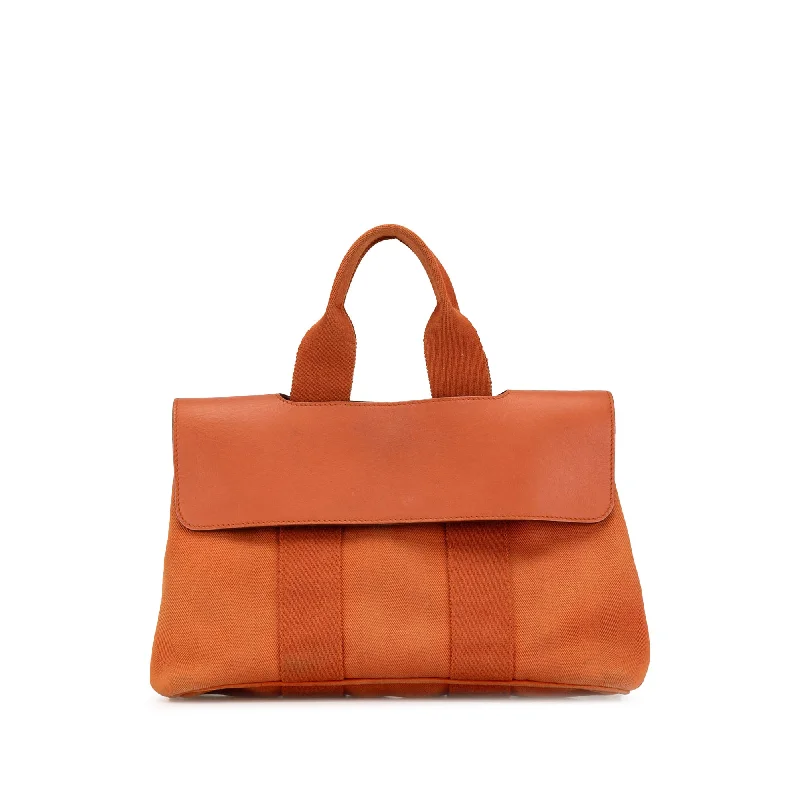 Hermes Bags for the Discerning Luxury CollectorOrange Hermès Toile and Swift Valparaiso PM