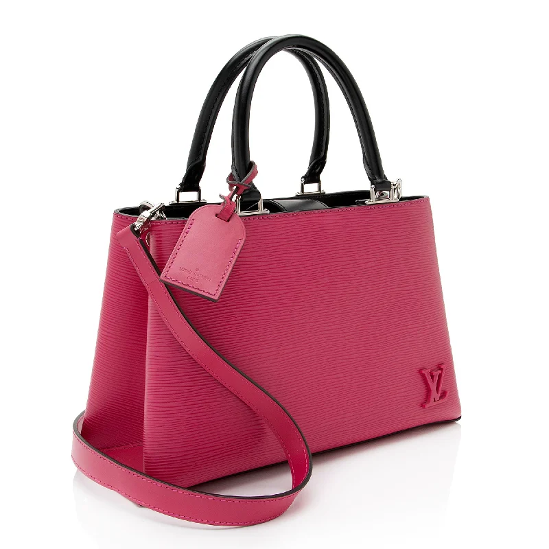 Louis Vuitton handbags with a metal - framed clasp for durabilityLouis Vuitton Epi Leather Kleber PM Tote (Dd2DiC)