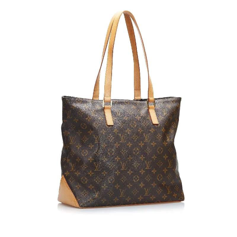 Louis Vuitton crossbody bags with adjustable shoulder straps for comfortLouis Vuitton Cabas Mezzo Monogram Canvas