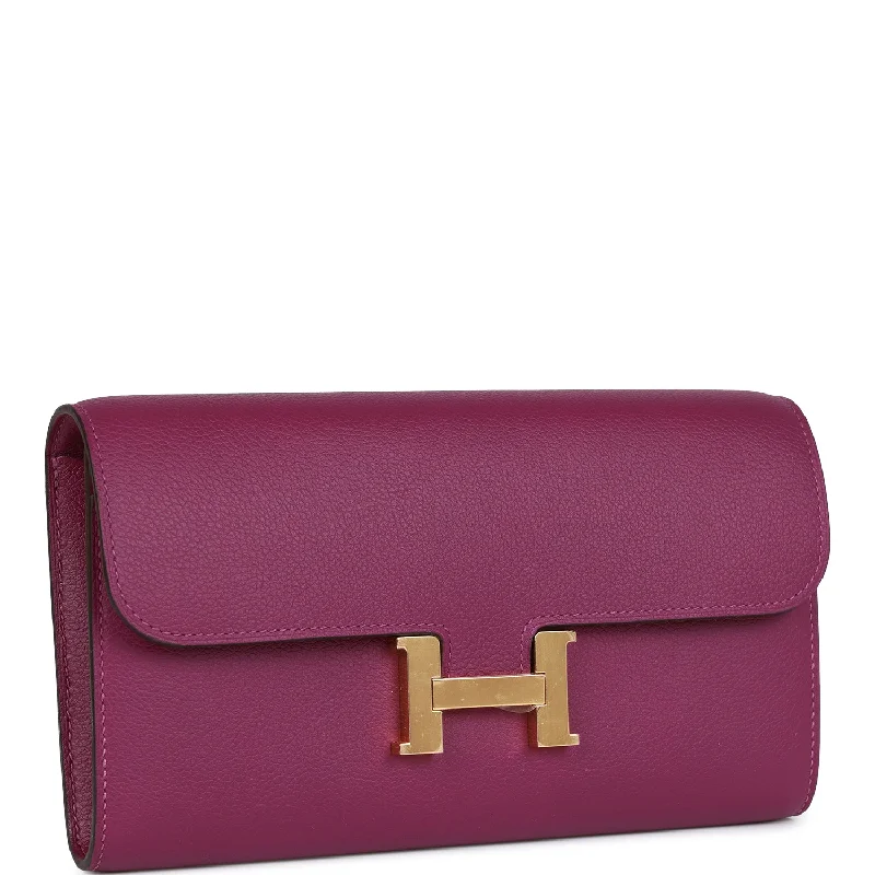 Art - Inspired Hermes Bags Collaborated with Renowned ArtistsHermes Constance Wallet To Go Anemone Evercolor Gold Hardware