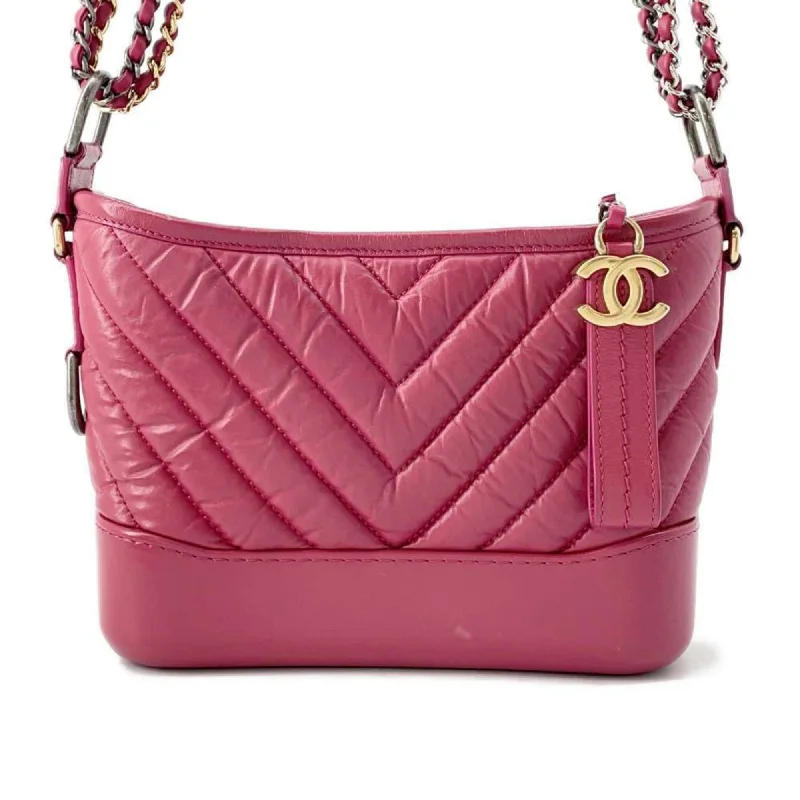 Chanel Luxury Handbag for High - End EventsChanel Chain Shoulder Bag Gabriel Hobo Leather CHANEL 3way