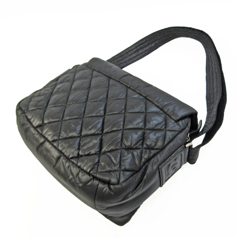 Chanel Luxury Handbag for High - End EventsCHANEL Coco Cocoon Women's Nylon Shoulder Bag Black