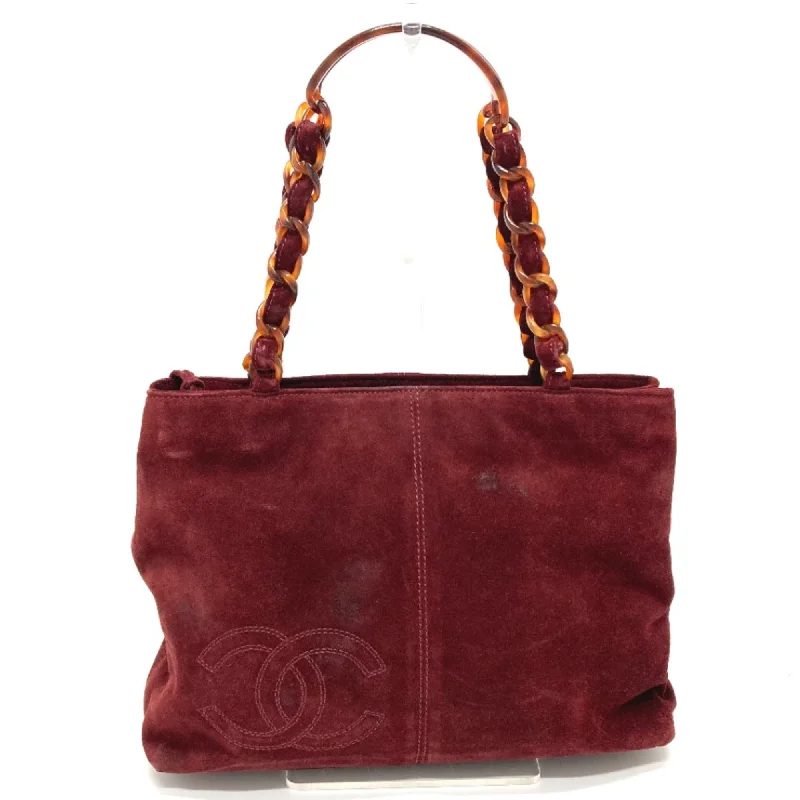 Chanel bags with the perfect balance of luxury and functionalityChanel CC Mark bag shawl Shoulder Bag Bordeaux