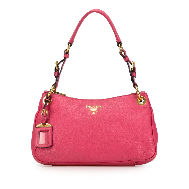 Oversized Hermes Bags for a Fashion - Forward and Practical StatementPink Prada Vitello Daino Shoulder Bag