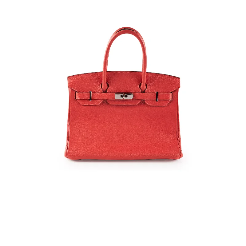 Exquisite Hermes Picotin Bags for Everyday EleganceHermes Birkin 30 Togo Rouge Pivoine Stamp R Square (2014)