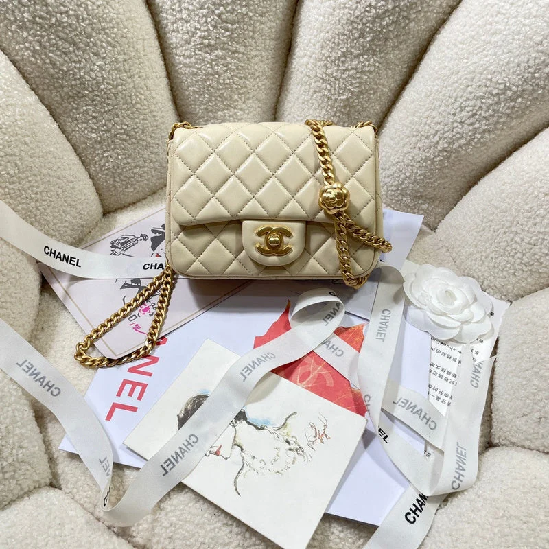 Chanel bags with leather and tweed combinationsChanel Bags