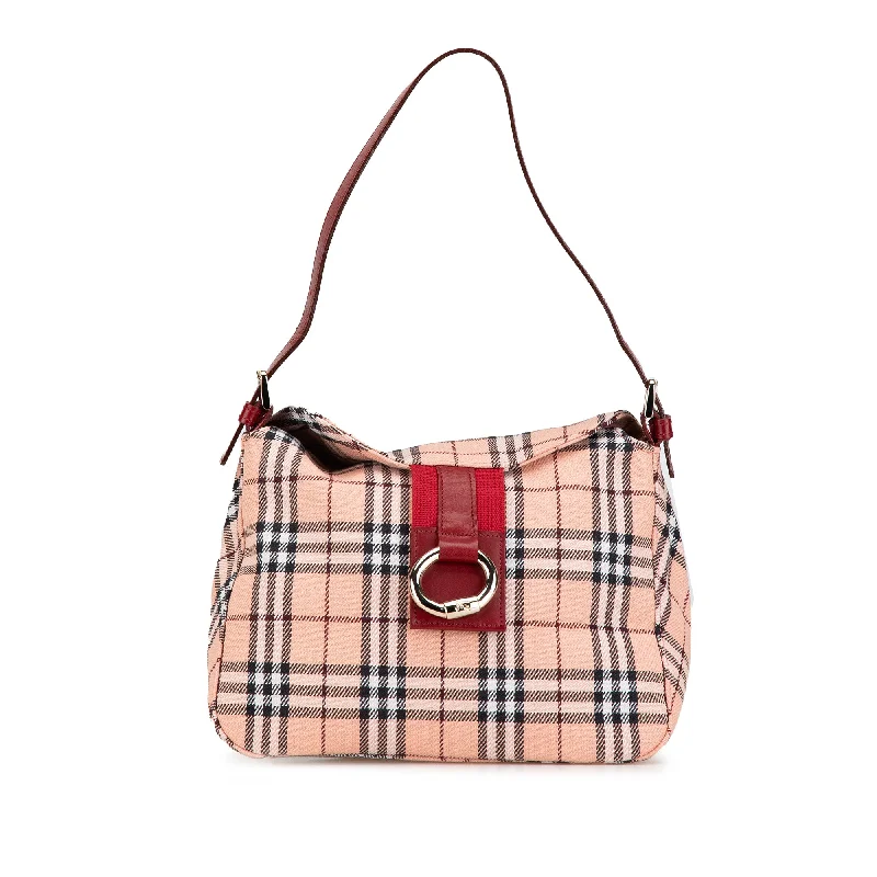 Customizable Hermes Bags with Personalized LocksPink Burberry House Check Canvas Shoulder Bag