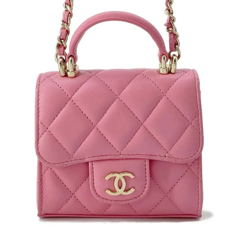 Chanel Luxury Handbag for High - End EventsChanel Chain Shoulder Bag Matelasse Coco Mark Lambskin AP2682 CHANEL