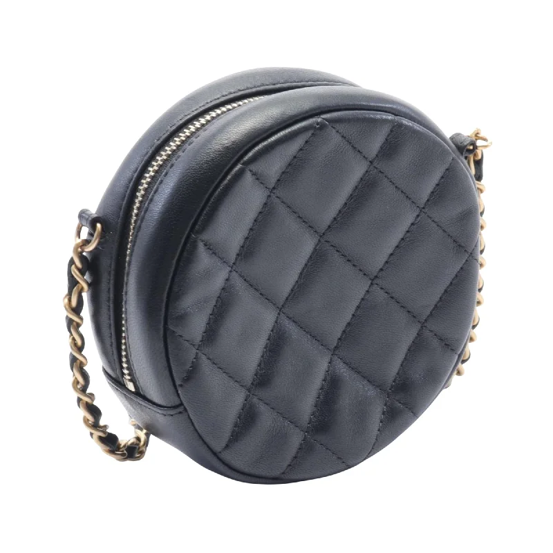 Chanel bags with leather and tweed combinationsCHANEL Coco Mark Shoulder Bag