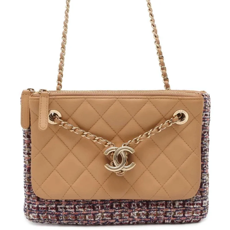 Chanel bags in luxury boutiques worldwideChanel Chain Shoulder Bag Matelasse Tweed Coco Mark AP1074 CHANEL