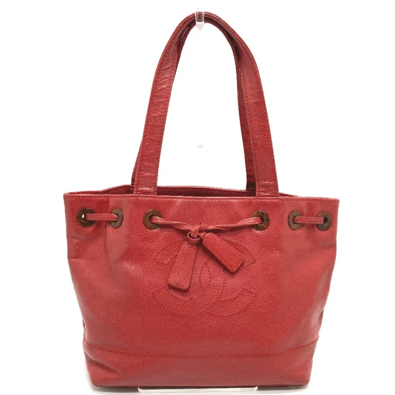 Chanel Quilted Leather Shoulder Bag for FashionistasChanel CC Mark bag vintage Tote Bag Red