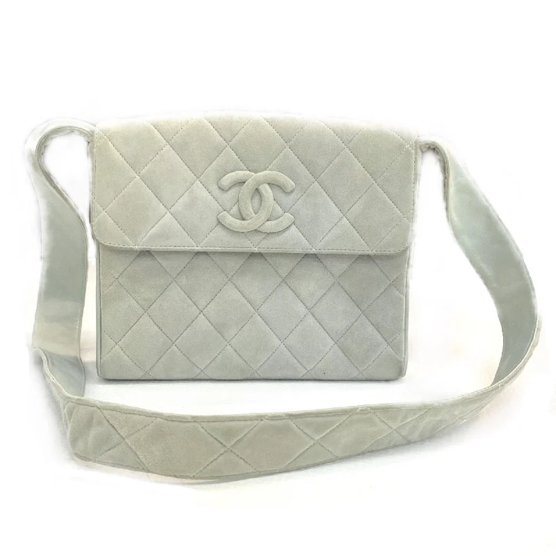 Chanel bags that pair perfectly with any outfitChanel CC Mark bag shoulder flap Shoulder Bag Light blue gray Based