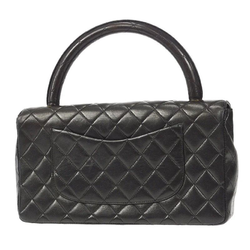 Chanel All - Match Handbag for Versatile StylingCHANEL Classic Single Flap Medium Handbag Black Lambskin 12123