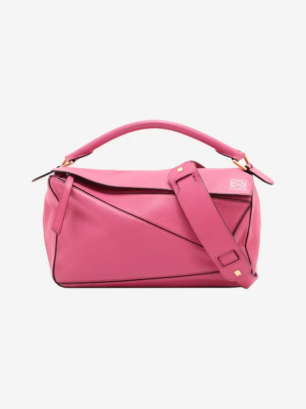 High - End Hermes Jypsiere Bags for the Fashion - ForwardPink medium Puzzle bag