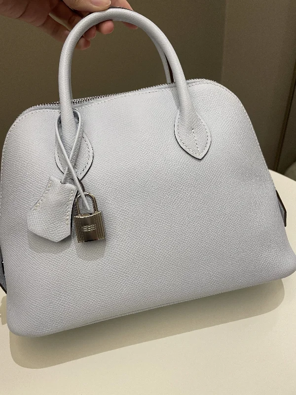 Minimalist Hermes Bags for a Sleek and Timeless LookHermes Bolide 25 Bleu Brume