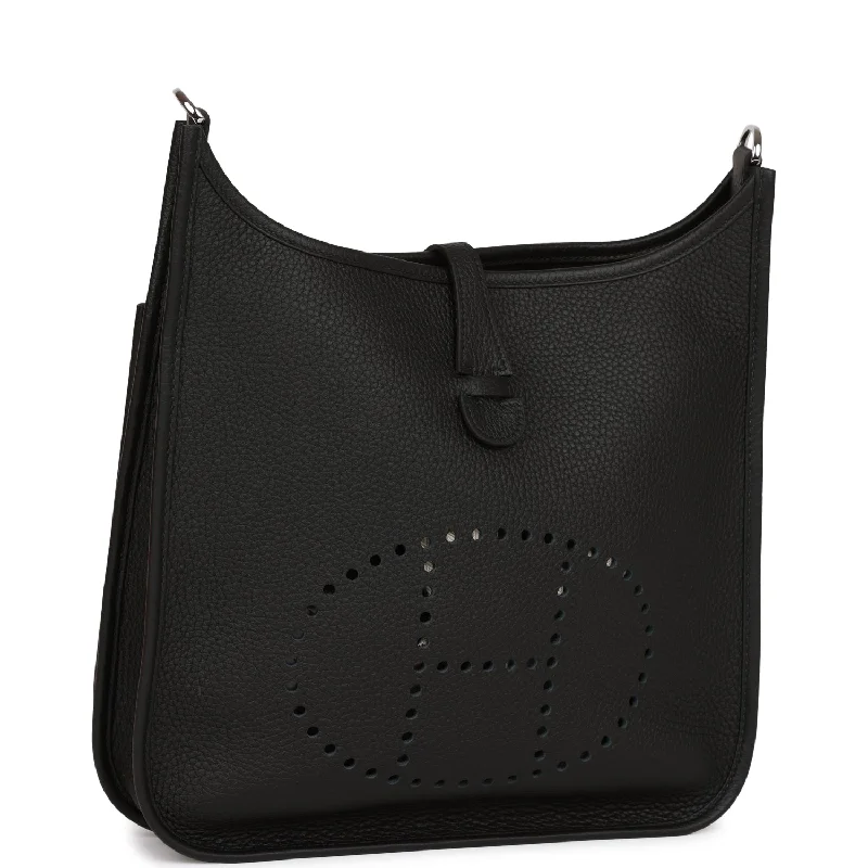 Designer - Crafted Hermes Bags for Fashion AficionadosHermes Evelyne III PM Black Clemence Palladium Hardware