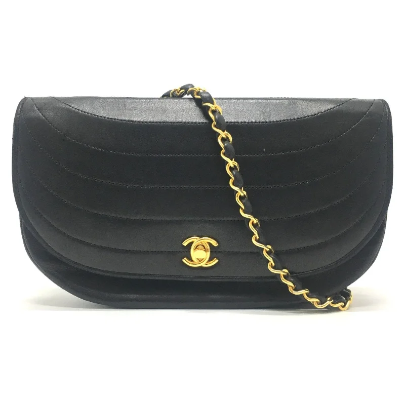 Chanel leather bags for everydChanel CCCC Mark Bag Chain bag Shoulder Bag Black GoldHardware