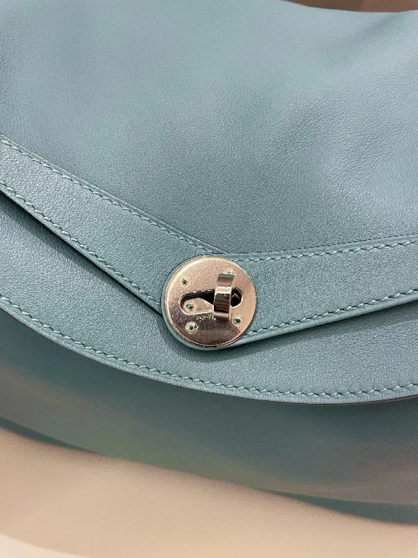 Light - Colored Hermes Bags for Spring and Summer AppealHermes Lindy 30 Blue Saint Swift