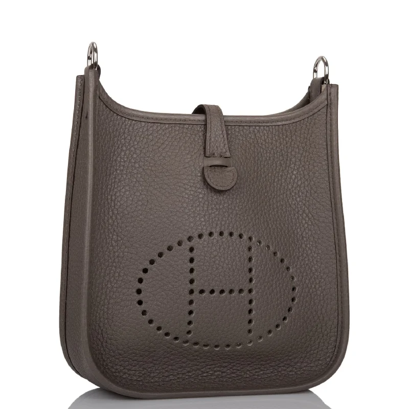 Minimalist Hermes Bags for a Sleek and Timeless LookHermes Evelyne TPM Etain Clemence Palladium Hardware