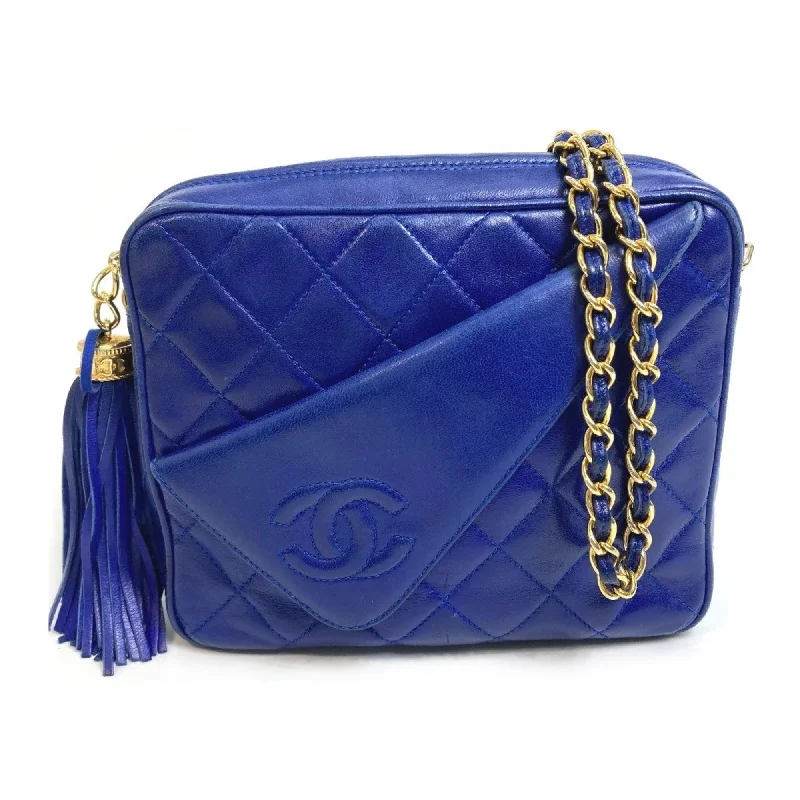 Chanel Black Handbag for Business MeetingsChanel CC Mark CC bag shawl Shoulder Bag blue GoldHardware