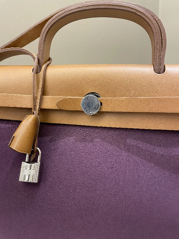 Stylish Hermes Kelly Bags with Custom - Engraved PlatesHermes Herbag Zip 31 Cassis