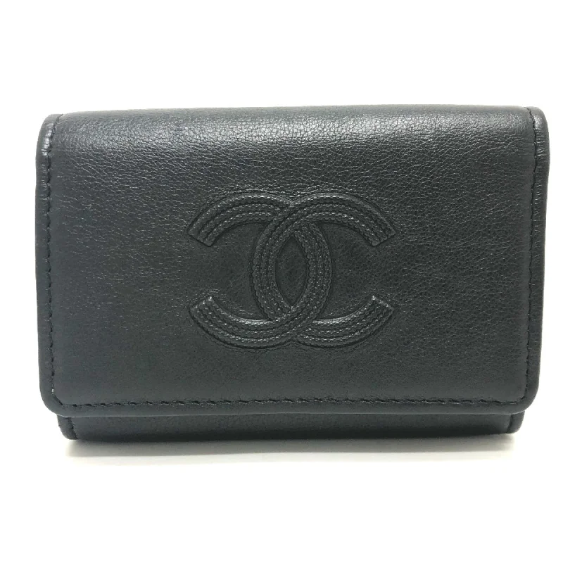 Chanel bags perfect for everyday elegChanel CC Mark Key Case Key Case Black GoldHardware