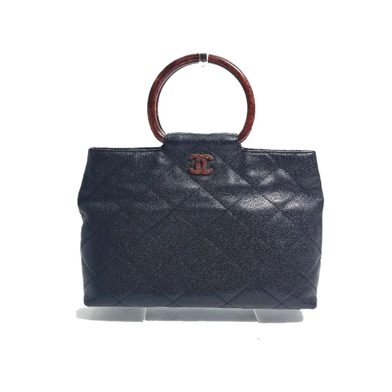 Chanel bags with exclusive seasonal designs and materialsChanel CC Mark Bag Hand Bag Black