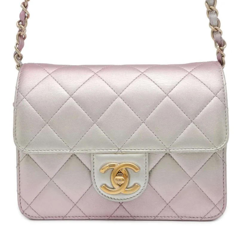 Chanel Chain Strap Handbag for Everyday UseChanel Chain Shoulder Bag Gradient Matelasse Coco Mark Lambskin AS3002 CHANEL