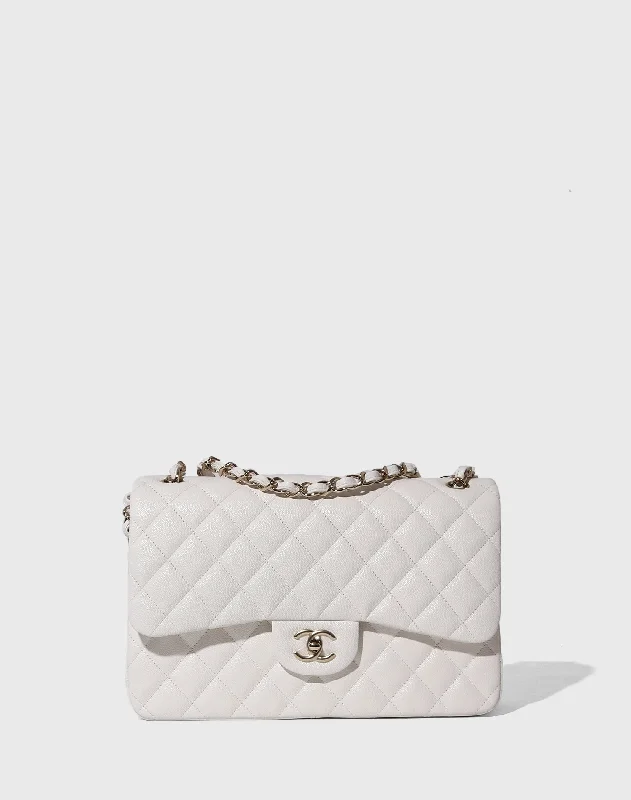 Chanel Chain Strap Handbag for Everyday UseChanel Classic Misc Bag White Hardware