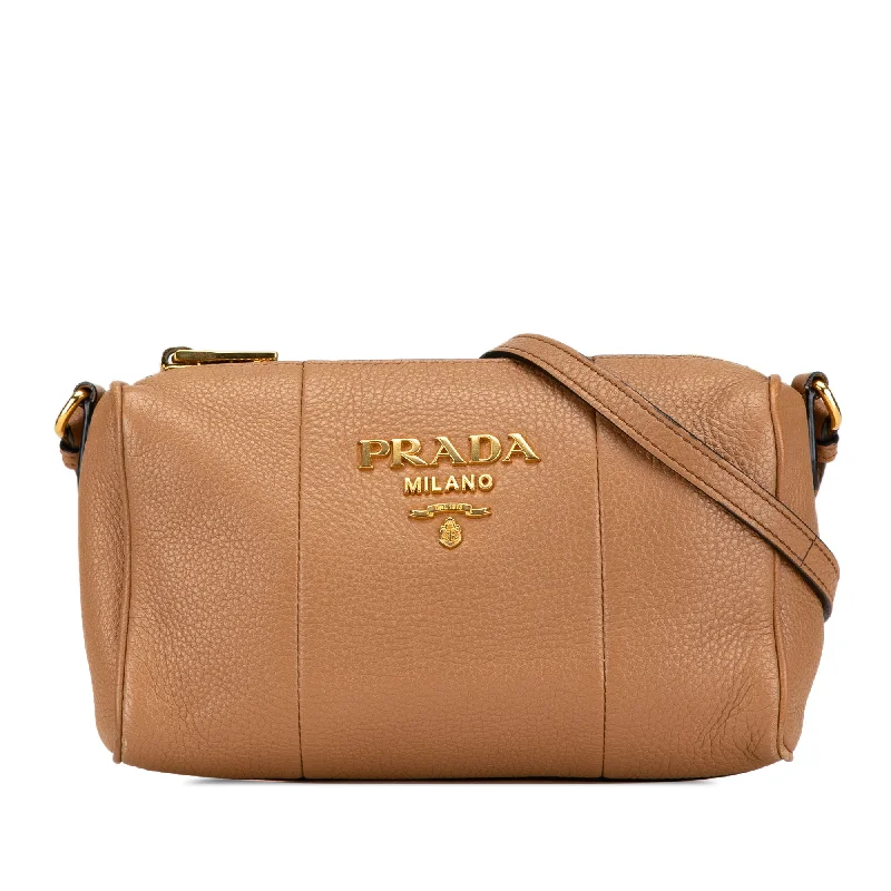 Hermes Lindy Bags in Seasonal Print CollaborationsBrown Prada Mini Vitello Phenix Barrel Camera Bag