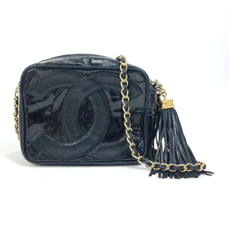 Chanel bags available in bold colors and patternsChanel CC Mark Bag Fringe Chain Crossbody Shoulder Bag Black