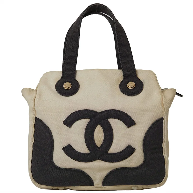 Chanel Vintage Inspired Handbag for Retro LoversChanel CC Marshmallow Bag Cream A24224 Women's Canvas Handbag No. 8 (around 2003) CHANEL