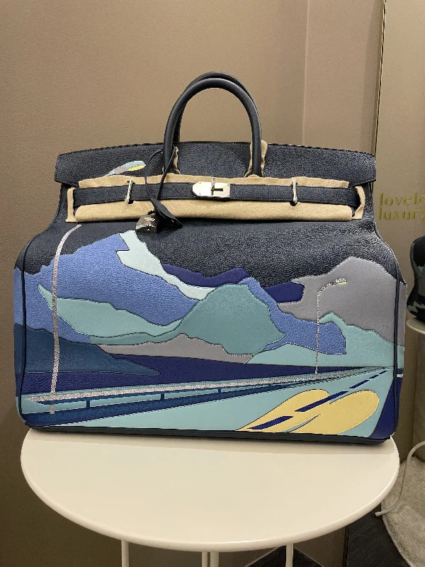 Sustainable - Inspired Hermes Bags with Eco - Conscious MaterialsHermes Endless Road Bleu De Prusse Swift