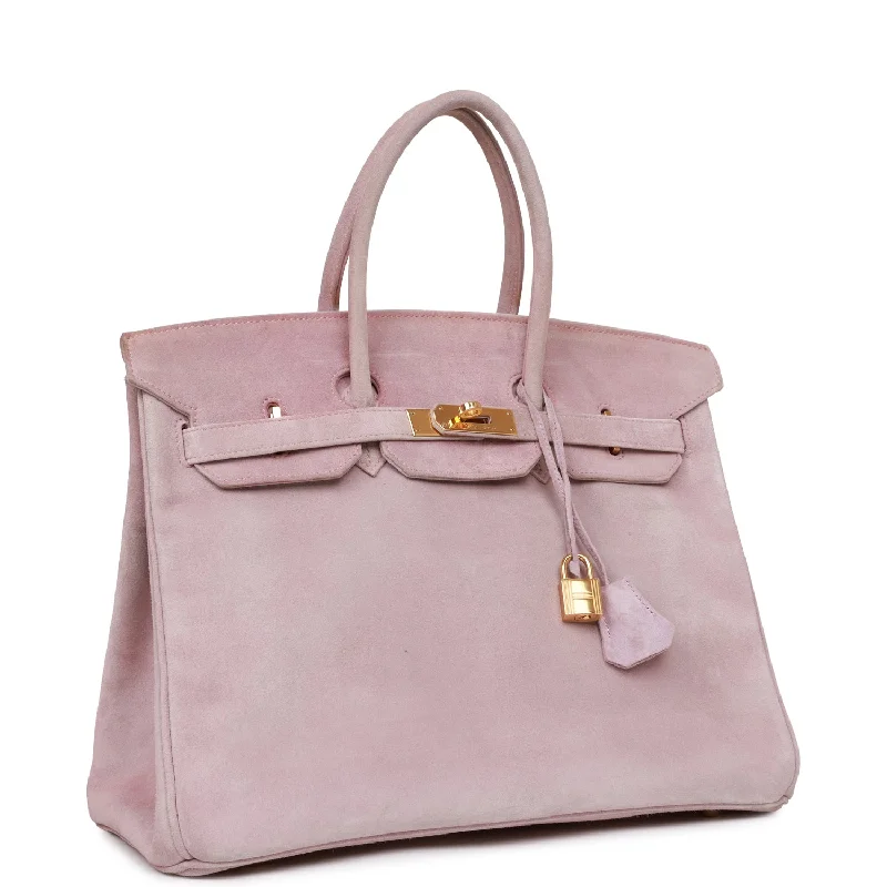 Affordable Replica - Quality Hermes - Inspired BagsVintage Hermes Birkin 35 Lilac Doblis Gold Hardware