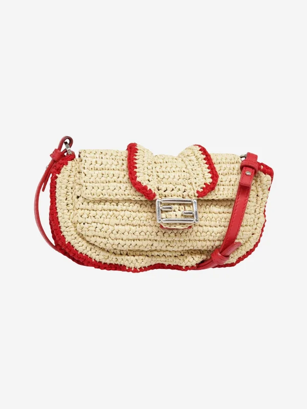 Designer - Crafted Hermes Bags for Fashion AficionadosNeutral crochet crossbody bag