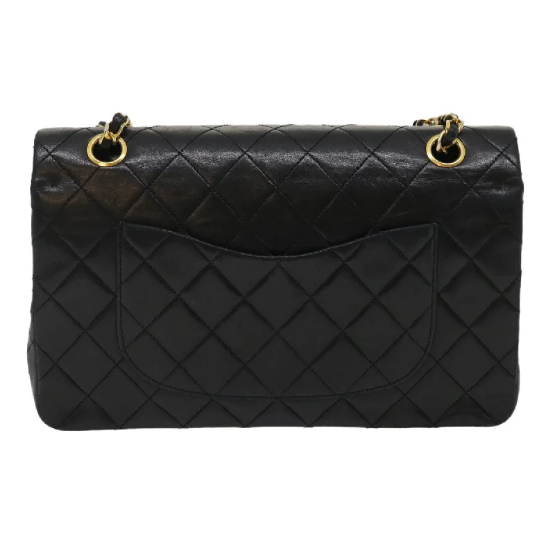 Chanel Medium Tote Bag for Office LadiesCHANEL Classic Matelasse 25 Chain Flap Shoulder Bag Lamb Skin Black am2364gA