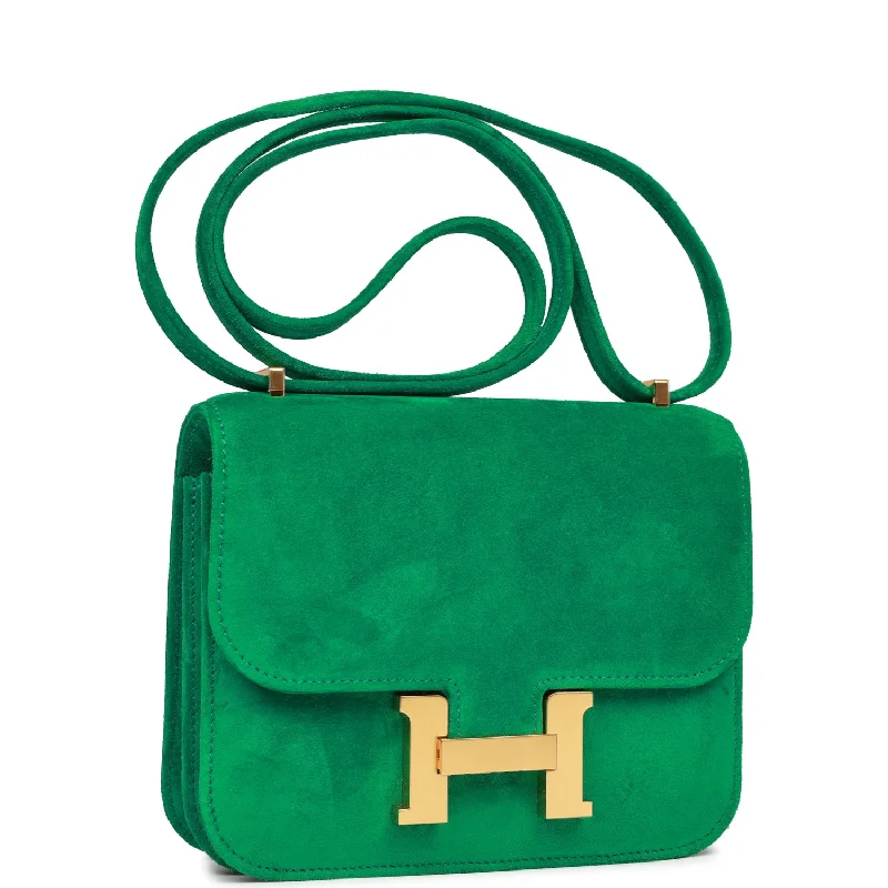 Oversized Hermes Bags for a Fashion - Forward and Practical StatementHermes Constance 18 Cactus Doblis Gold Hardware